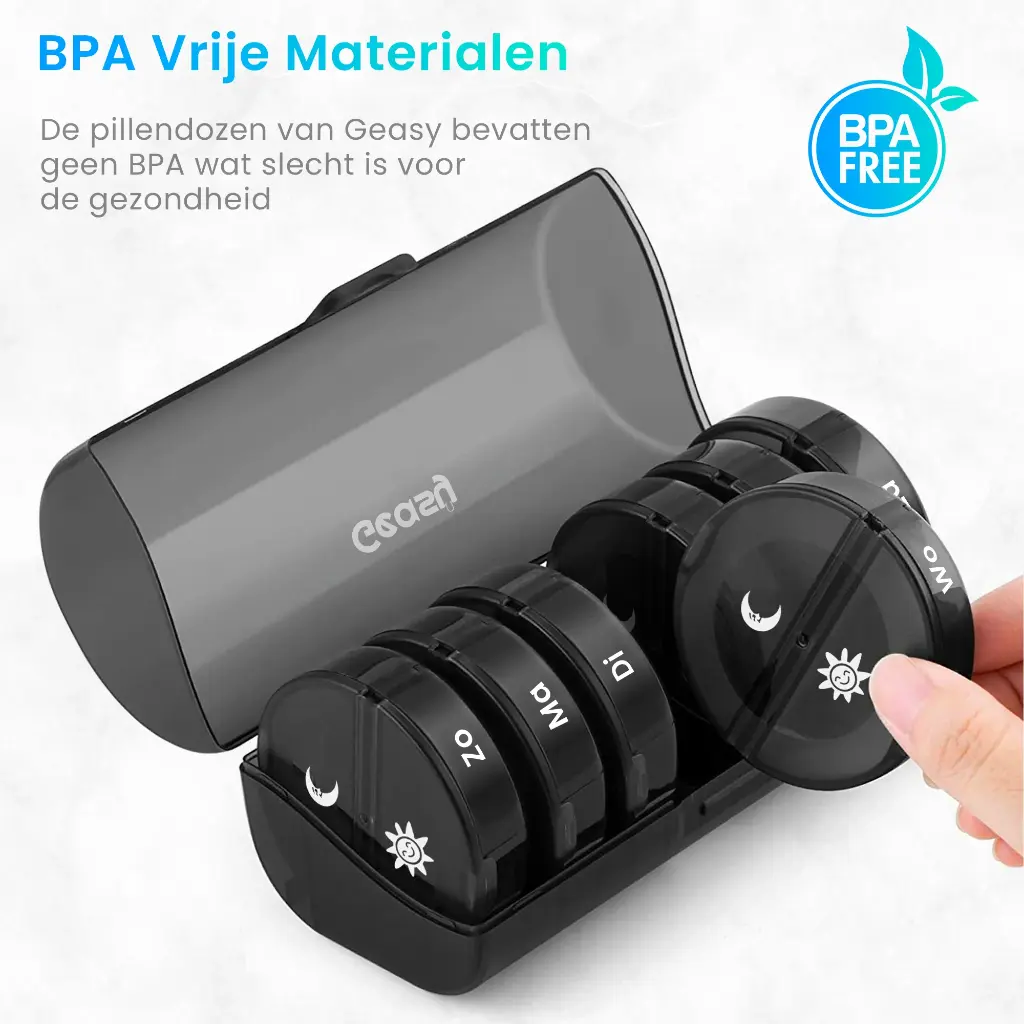 geasy-pillendoos-7-dagen-rond-zwart-bpa-vrij.webp