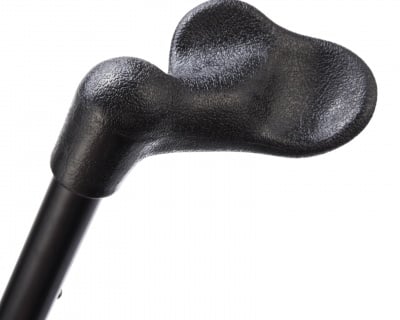 Walking stick anatomical - black 