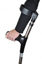 Elbow crutch double adjustable
