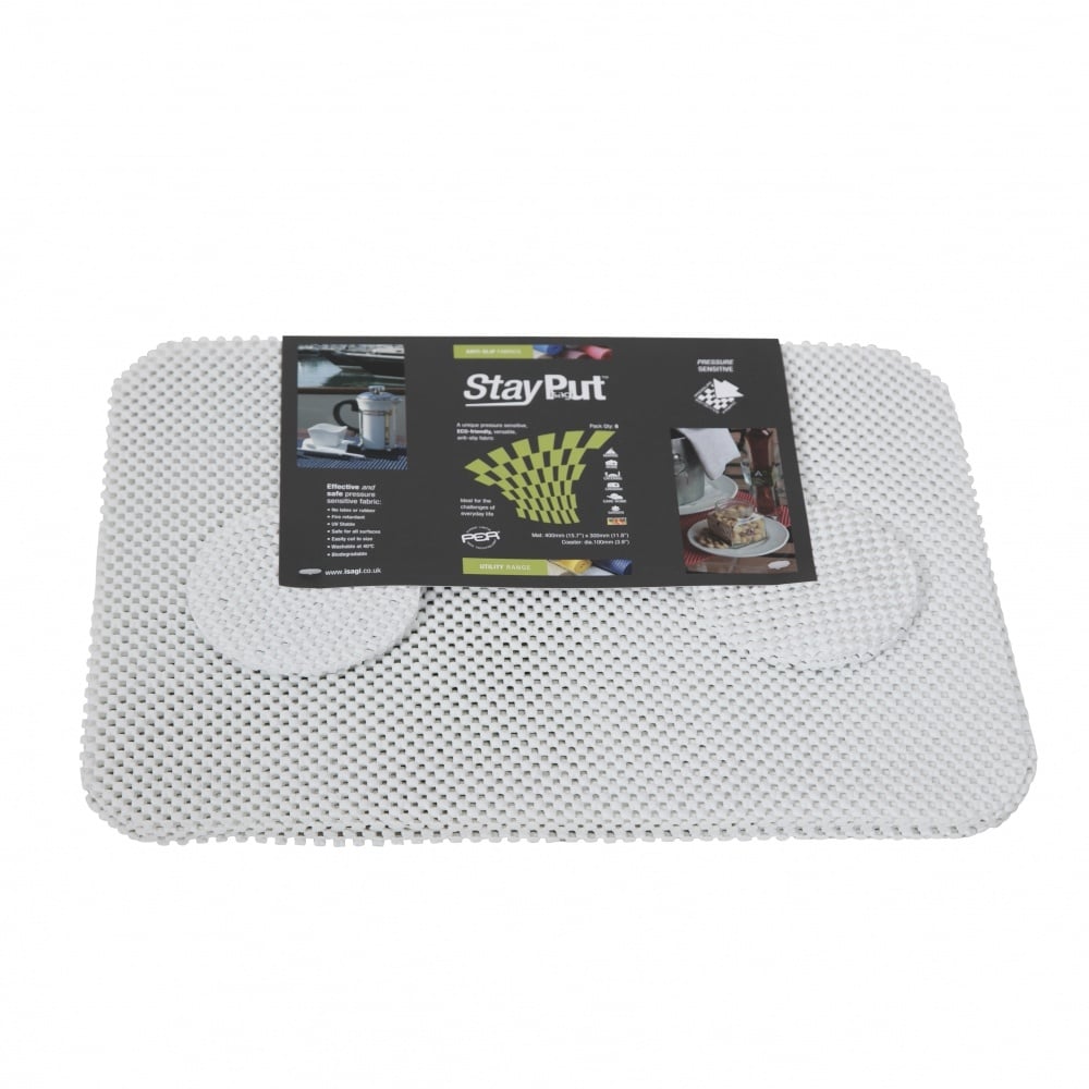 Non-slip placemat and coaster