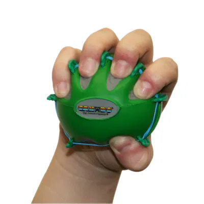 Digi-extend and hand squeeze exercise ball
