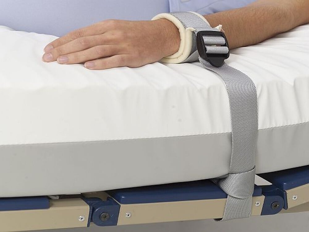 Pols- en enkel gordel met velcro & gesp