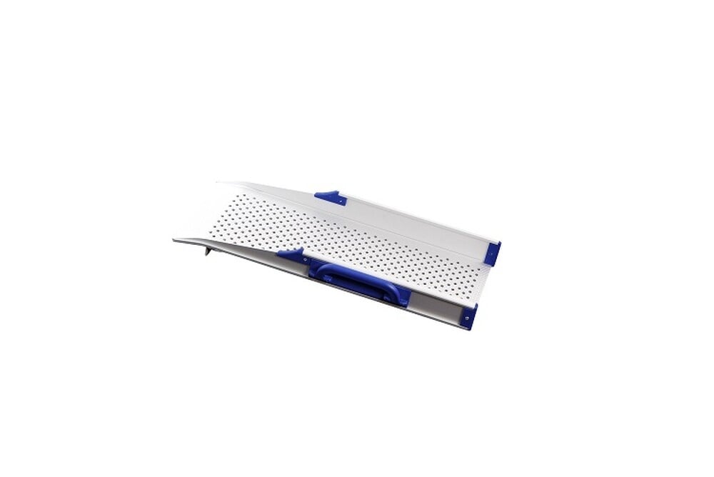 Rampe FEAL monobloc (non pliable) adaptée aux fauteuils roulants électriques