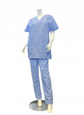 Unisex trousers, light blue