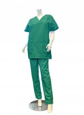 Pantalon unisexe, vert émeraude