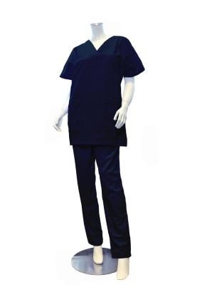 Pants unisex, navy blue