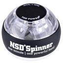 Spinner NSD Powerball - Entraînement du poignet - Standard - Cristal