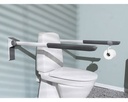 Barre d'appui de toilette pliante Ropox - Droite 