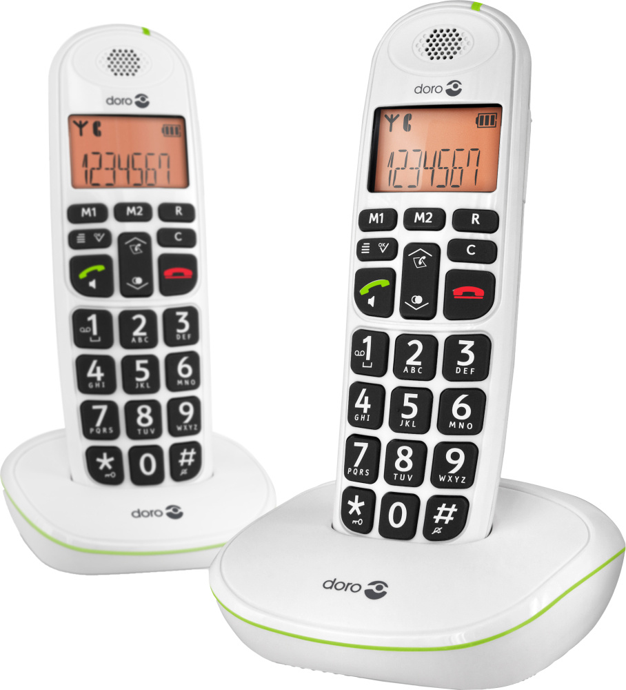 PhoneEasy 100w wireless duo telephone set 