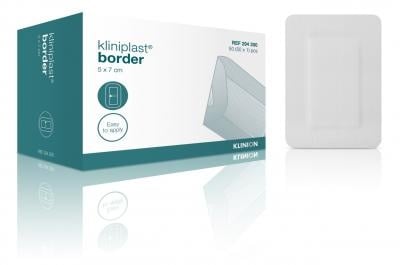 Pansement chirurgical Kliniplast Border avec compresse - Boîte de 50
