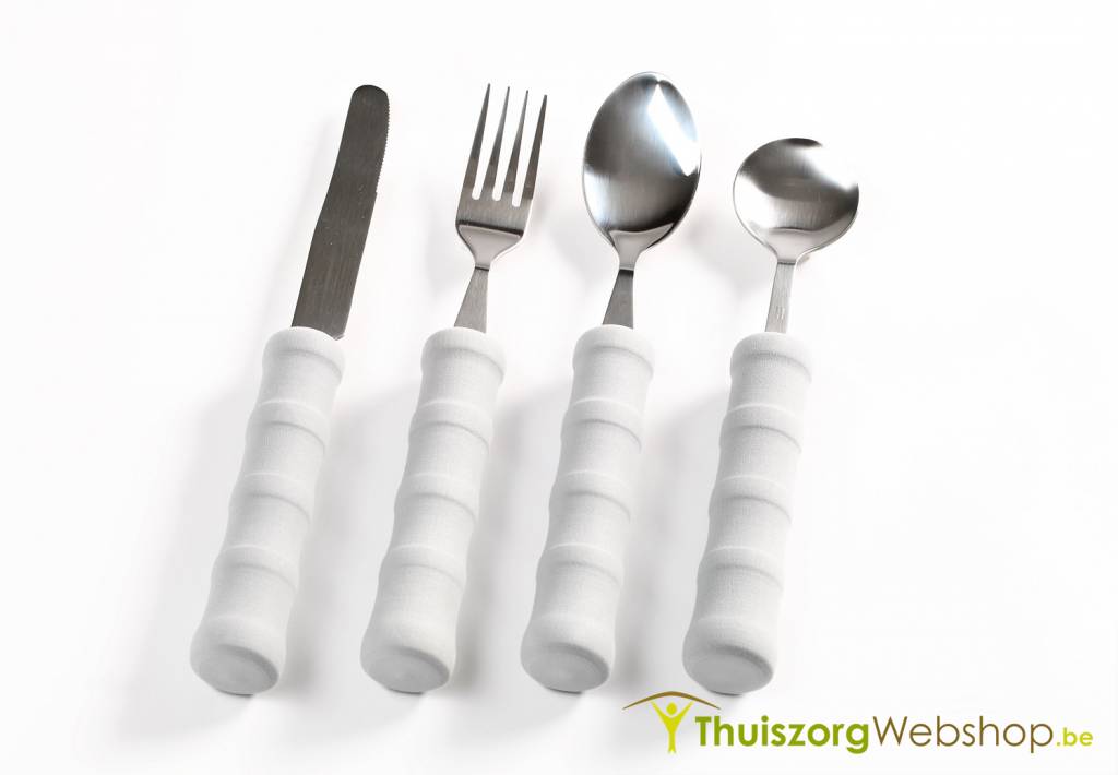 Lightweight cutlery with foam handle