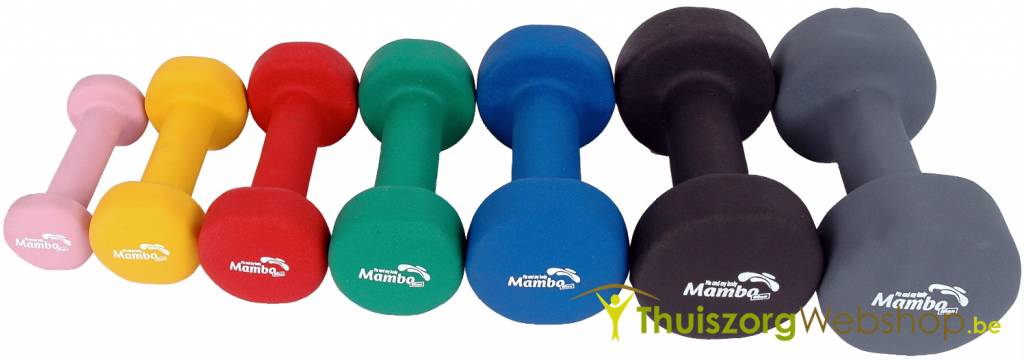 Exercise weights - vinyl coated