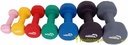 Exercise weights - vinyl coated
