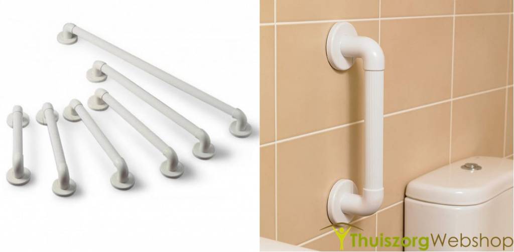 Plastic wall bracket with fine ribs