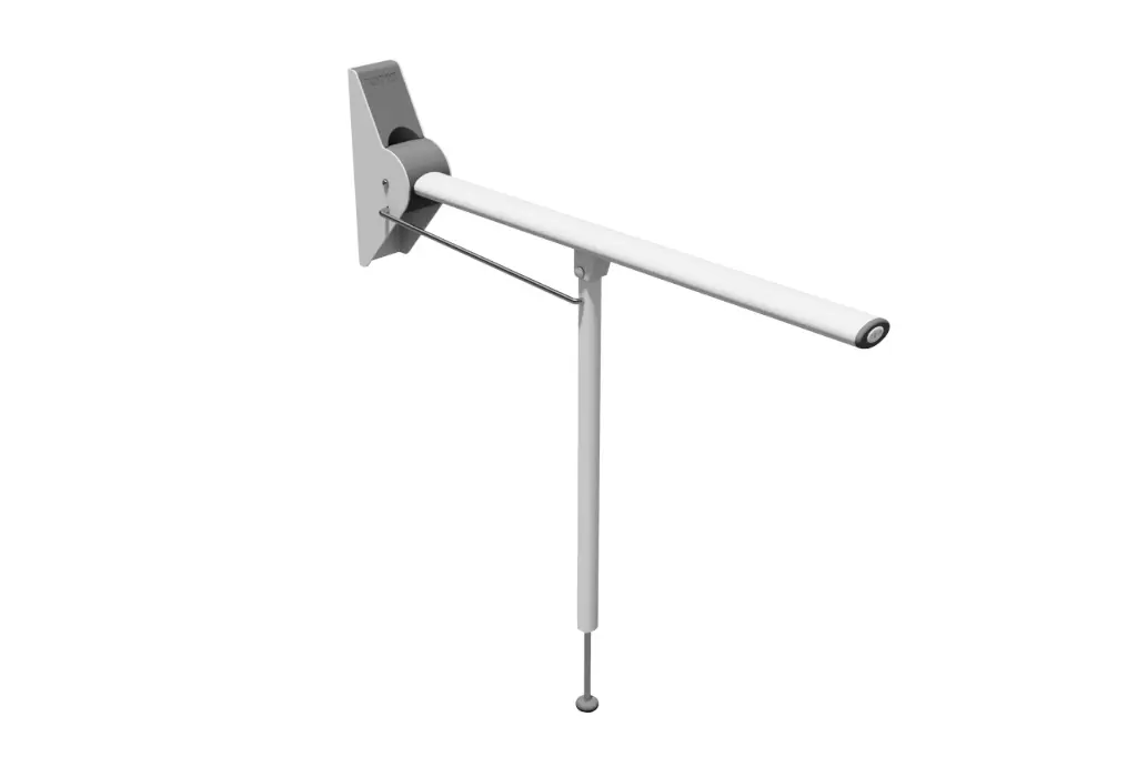 Barre d'appui pour WC pliante en aluminium Ropox