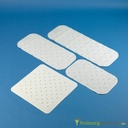 Douche/Badmat antislip met zuignapjes