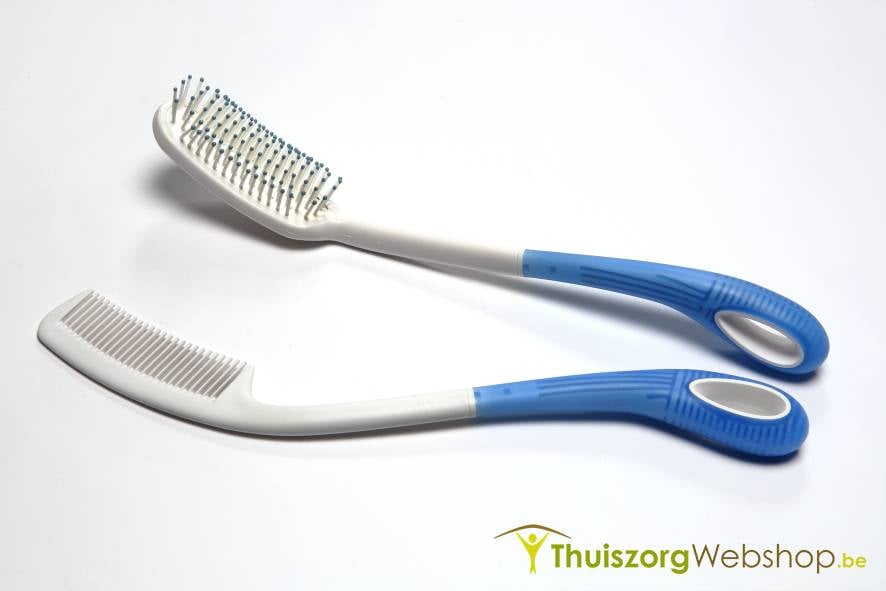 Extended comb or brush