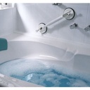 Verstelbare wandbeugel op zuignap 