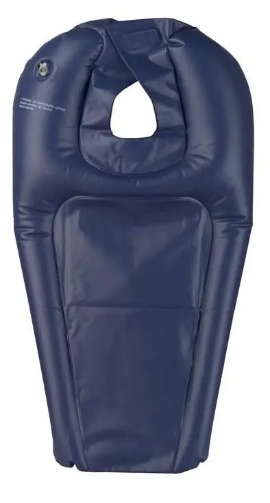 Inflatable hair basin for the sink 