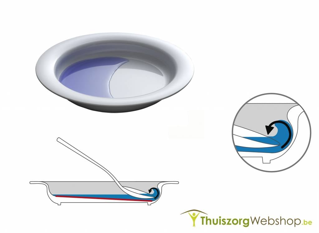 Asymmetrisch bord Ornamin Vital