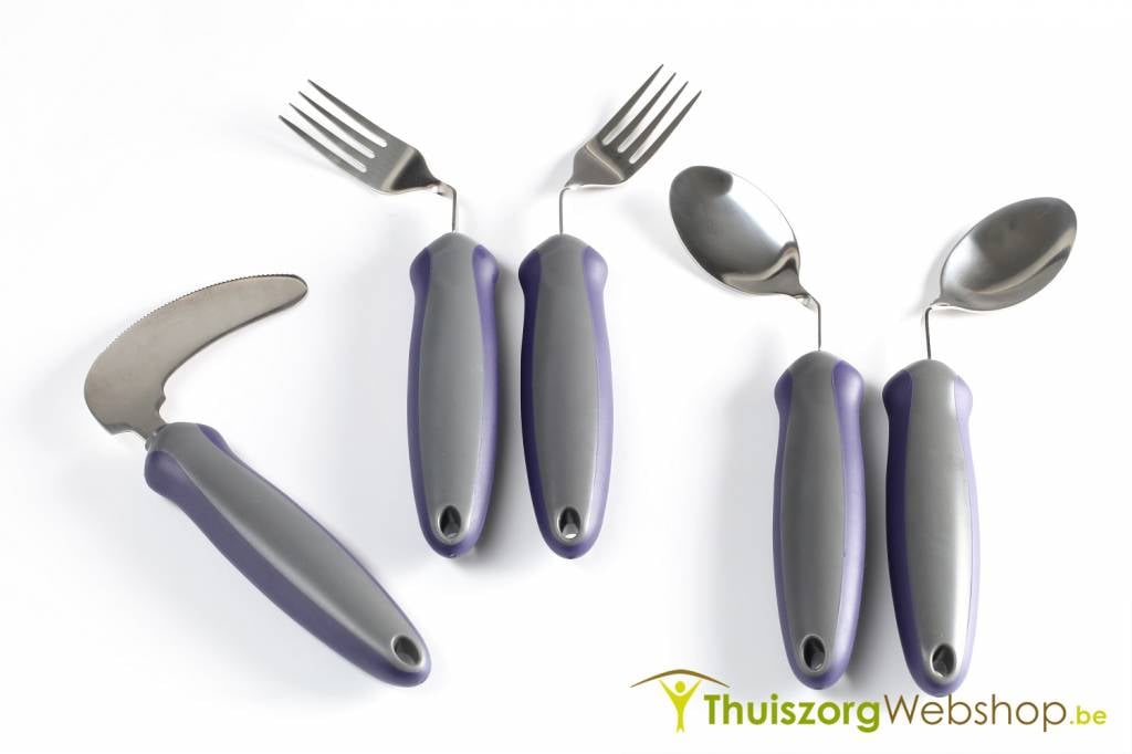 Curved cutlery 