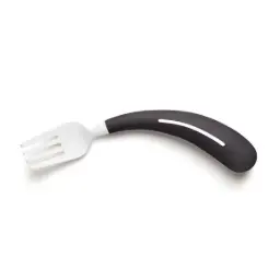 Spork: fourchette droite anthracite/blanc 