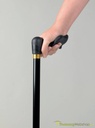 Wandelstok met anatomisch handvat 