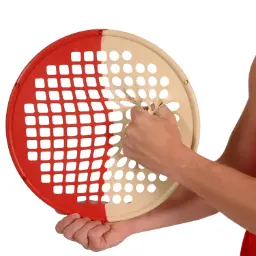 Combo: beige - rouge