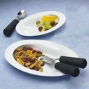 Assiette ovale 