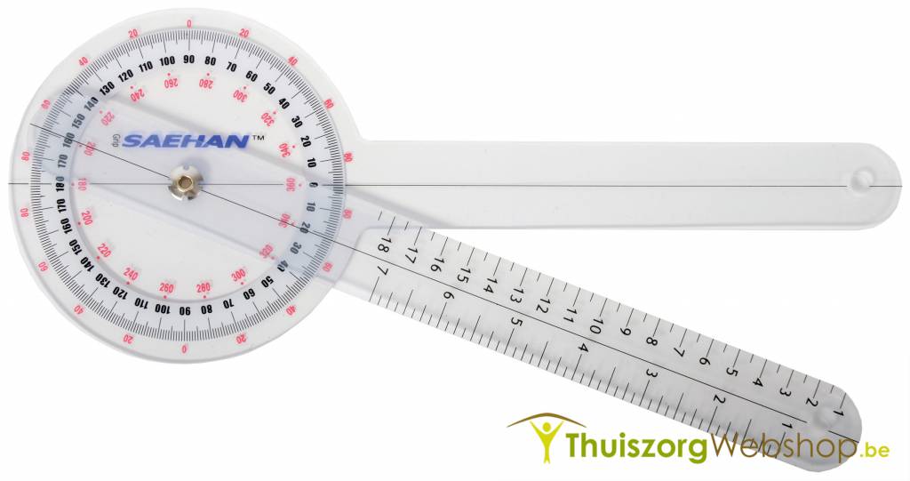 Goniometer transparent