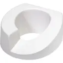 Toilet seat asymmetrical with arthrodesis seat