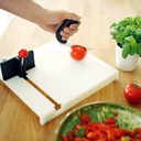 Multifunctional kitchen fixation board on suction cups