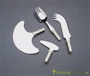 Modular cutlery Kings Special one-handed