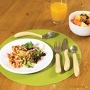 Customized cutlery with anatomical handle