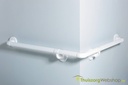 Modular wall bracket system in plastic