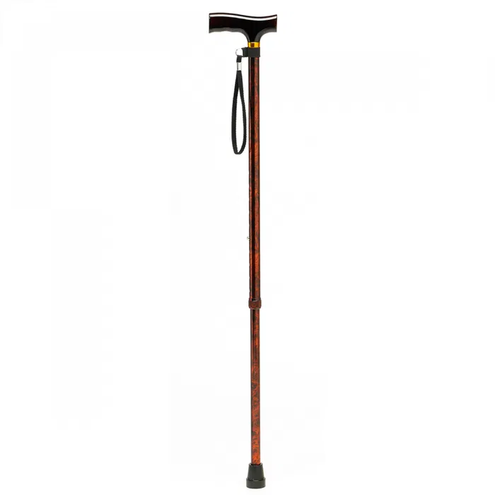 Wandelstok met houten handgreep Premium