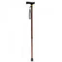 Wandelstok met houten handgreep Premium