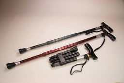 opvouwbaar, walnoot, 77,5 - 87,5 cm