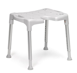 Shower chair Etac Swift 42–57 cm, stool, without back or armrests, gray