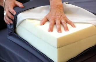 Matelas mousse visco visco avec housse inco - 200 x 90 x15 cm