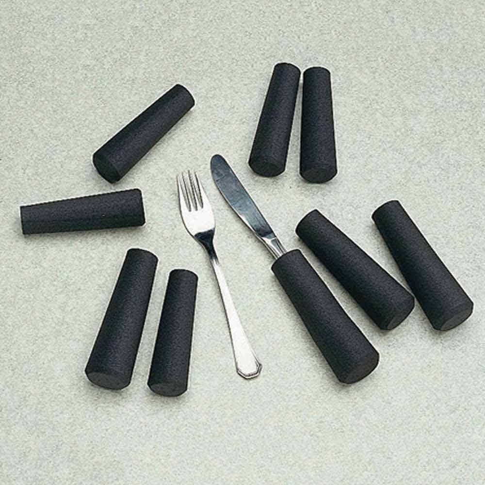 Thickened handle for regular cutlery