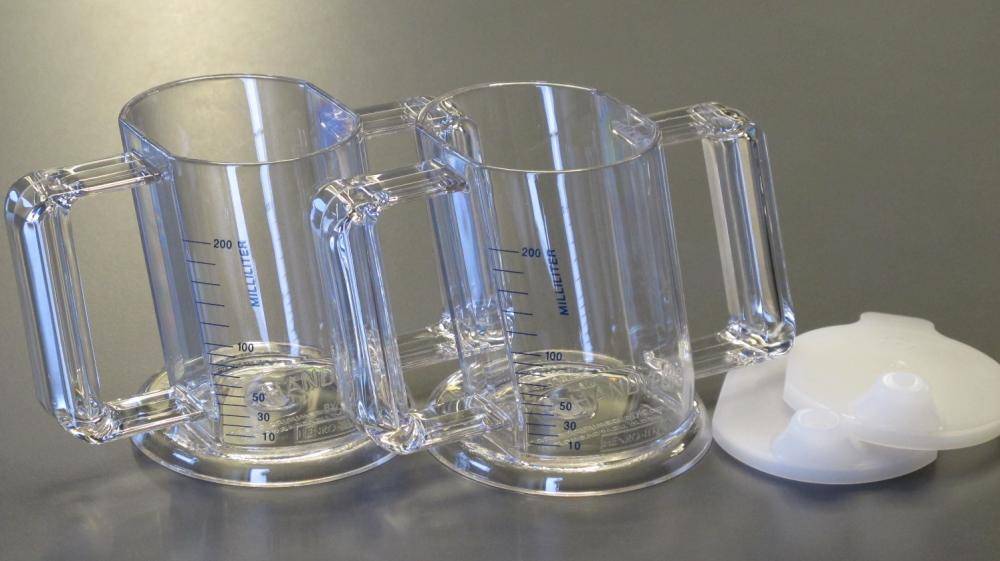 Handycup® institution 80° transparant (per 12)