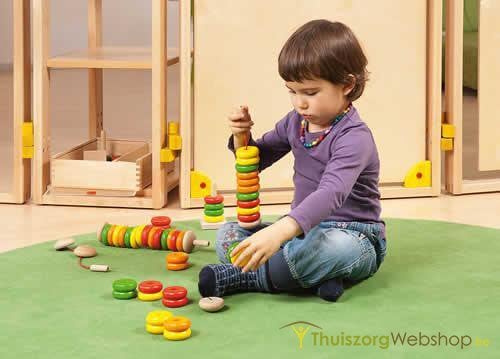 Stringing game Towers and Caterpillars