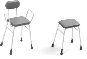 Shower and work chair with vinyl seat Days