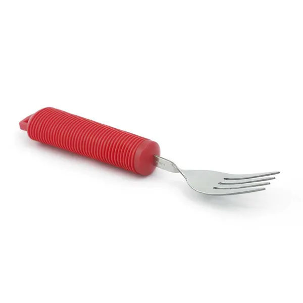 Couverts personnalisés avec manche rouge