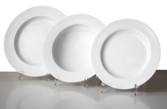 Klassiek onbreekbare melamine borden