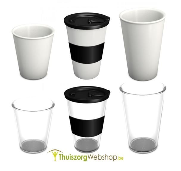 Cup lid and anti-slip rim (separate)