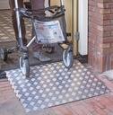 Drempelplaat aluminium 