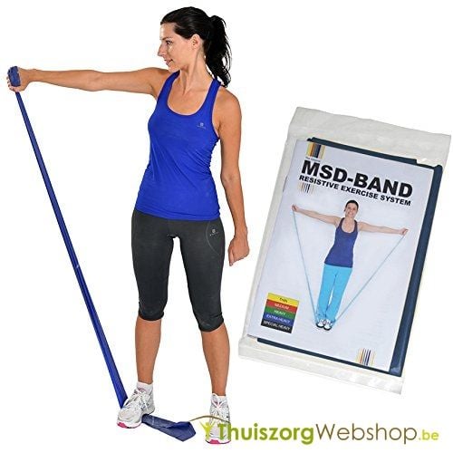 Elastische Therapieband MSD - latexvrij 1,5 m
