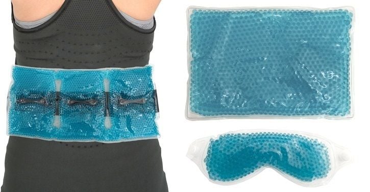 Warmte/koude pakking met parelige gelvulling PearlPack